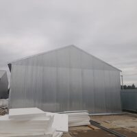 июль 2024. Построили теплый ангар 10-24